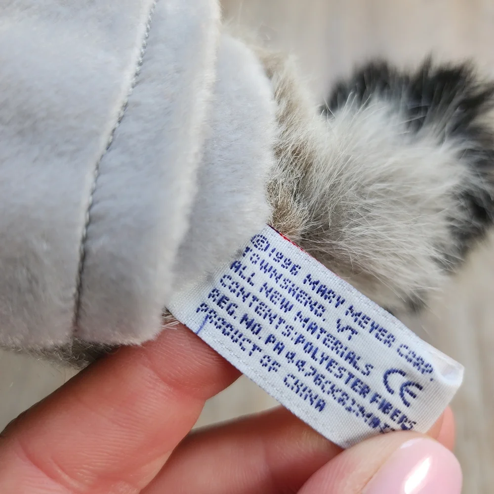 MARY MEYER TIPPY TOES FINGER PUPPET Raccoon BANDIT New